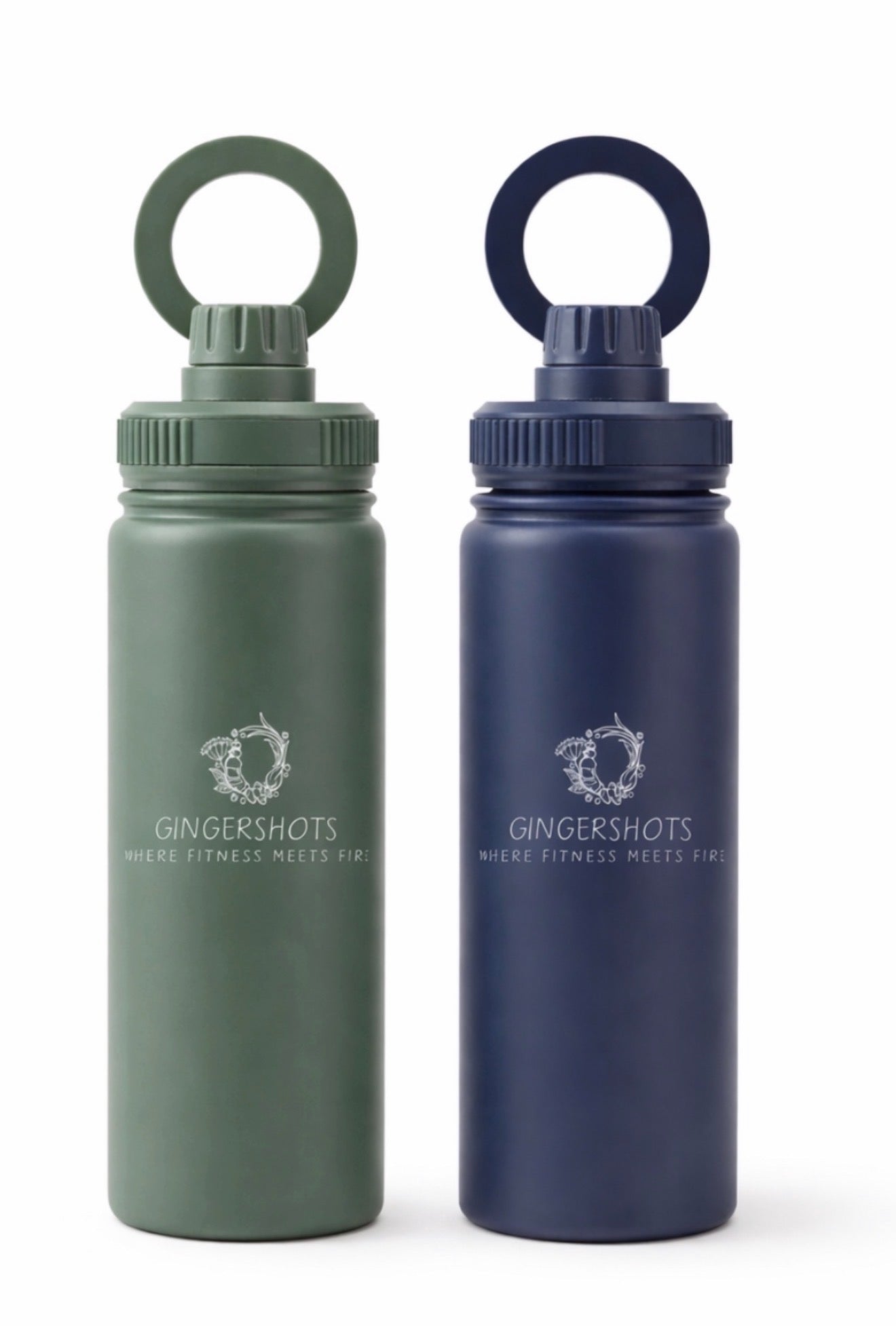 Hydroshots water bottle with Magnetic stand 